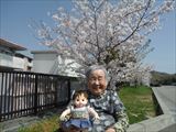 桜と笑顔